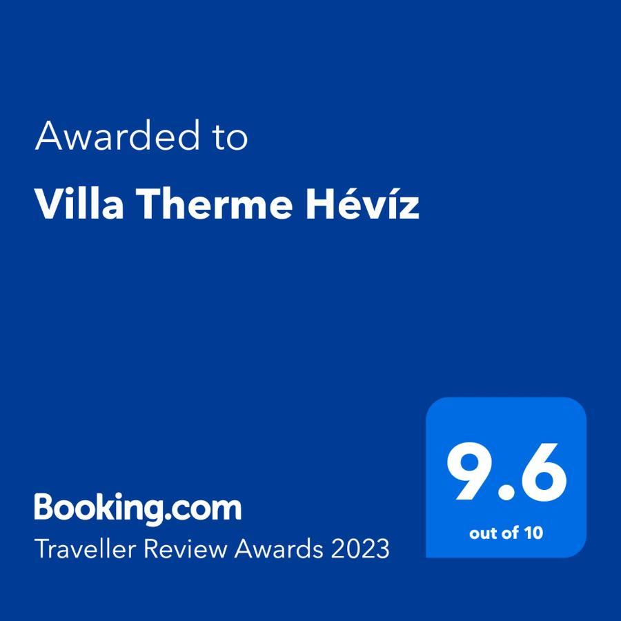 Villa Therme Hévíz 외부 사진